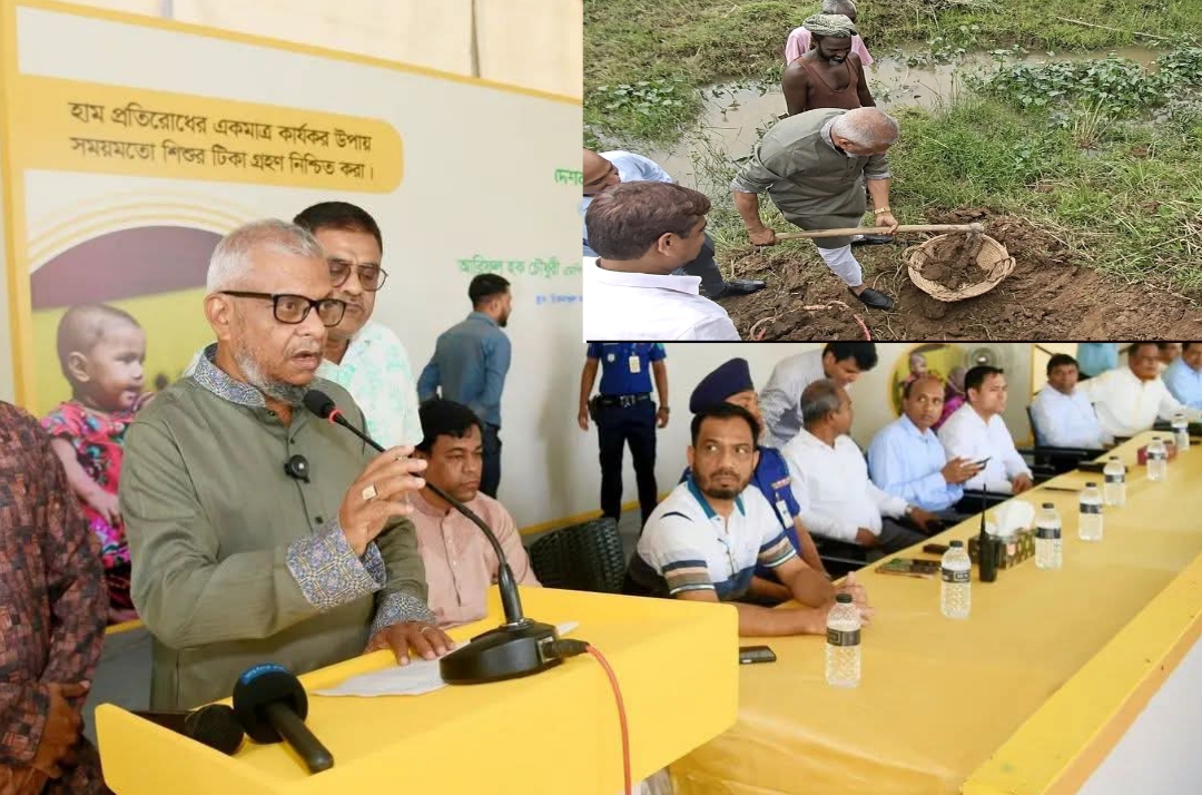 জৈন্তাপুরে শিশুদের স্বাস্থ্য সুরক্ষা ও কৃষি সমৃদ্ধিতে মন্ত্রীর নতুন দিগন্তের সূচনা