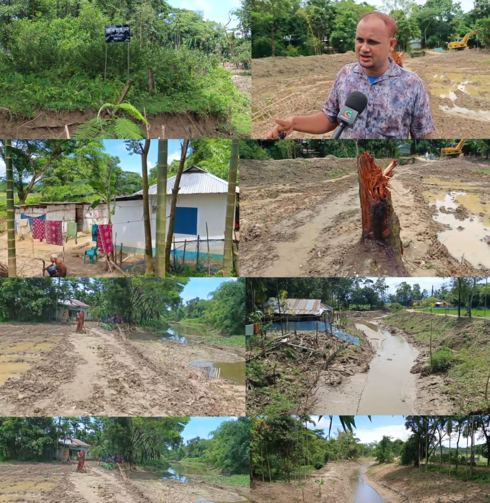 খাল খননের অনিয়মে বিপাকে হাজারো মানুষ, রক্ষা চায় দিগারাইলবাসী