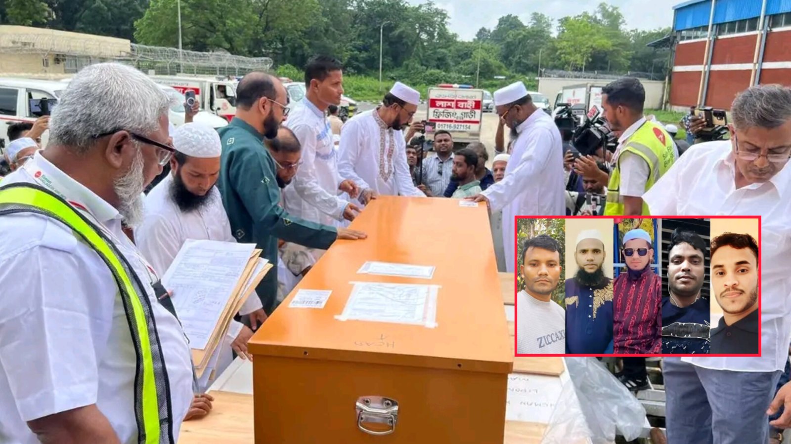 পরিবারের স্বপ্ন ভেঙে কফিনে ফেরা: কাতারে নিহত কানাইঘাটের পাঁচ প্রবাসীর মরদেহ দেশে, আজ একসঙ্গে জানাজা